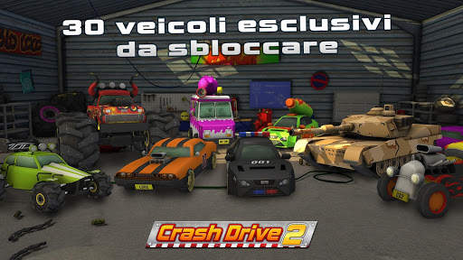 Crash Drive 2 - Racing 3D game screenshot 1