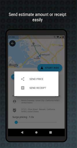 Blumeter - Fare meter for private drivers screenshot 3