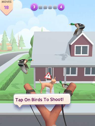 Sling Birds 3D Hunting Game स्क्रीनशॉट 9