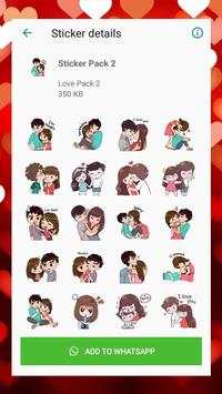 WAStickerApps - Love Stickers Pack for Whatsapp screenshot 4