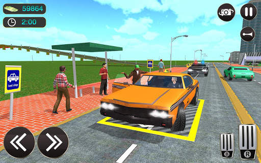 Taxi Driver Game - Offroad Taxi Driving Sim screenshot 14