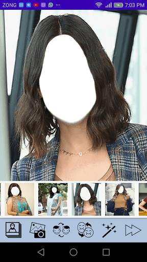 Women Hair Styles Photo Collage screenshot 5