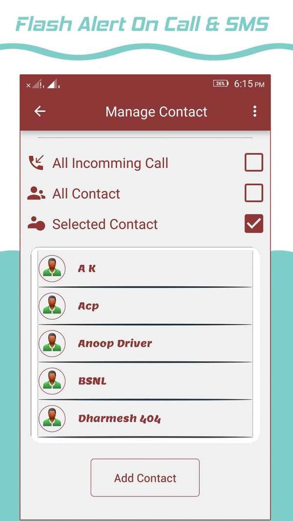 Caller Name Announcer ,Automatic Flash On Call SMS screenshot 3