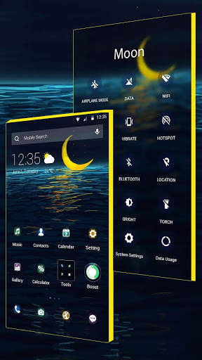 Moon APUS Launcher Theme screenshot 2