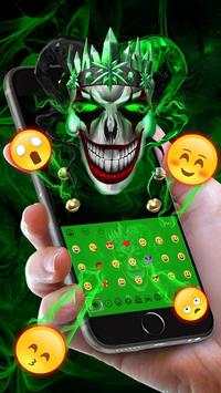 Joker Skull Keyboard Theme screenshot 3