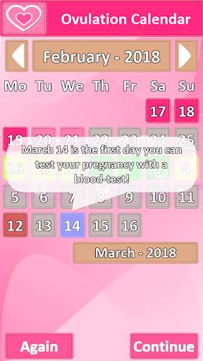 Ovulation Calendar App screenshot 5