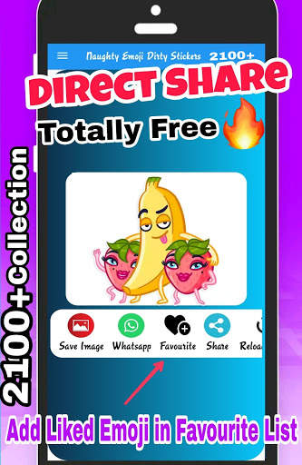 Naughty Emoji KeyBoard Adult Sticker for WhatsApp screenshot 6