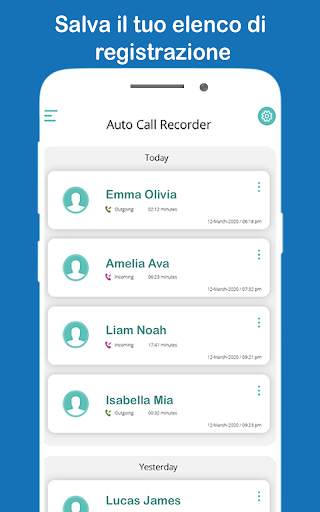Call Recorder Auto Call Record: Call Recorder 2020 screenshot 4