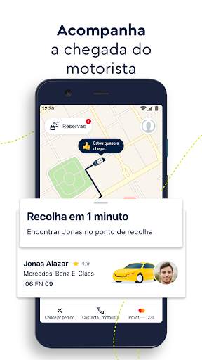 FREE NOW (Kapten) - Serviço de TVDE, Táxi, Scooter screenshot 6