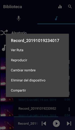 Highsound: Grabadora de Audio 5 تصوير الشاشة