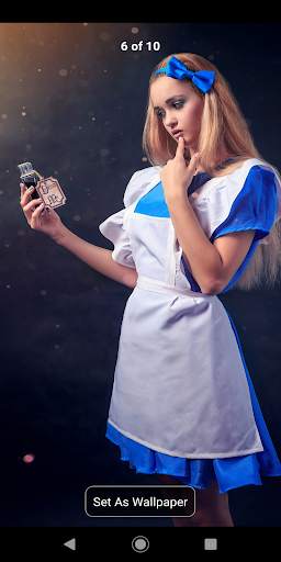 Hot Cosplay Girls Free Wallpapers screenshot 4