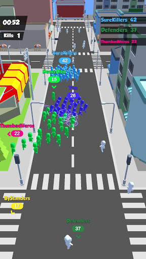 Crowd Race 3D : Biggest in the city! screenshot 4