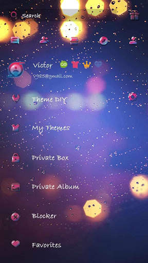 (FREE) GO SMS FEEL THEME screenshot 5