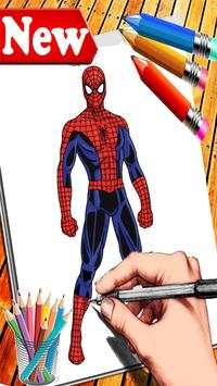 How to Draw : Spiderman *Easy Step* screenshot 3