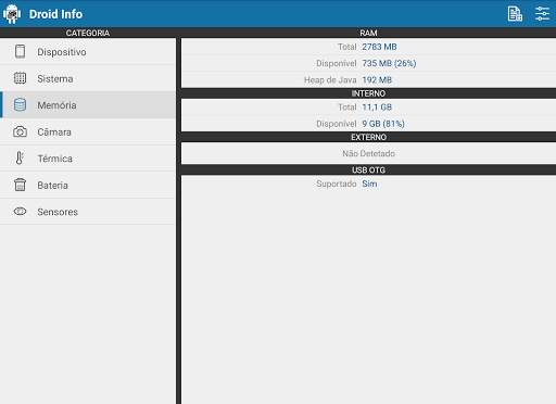 Droid Hardware Info screenshot 13