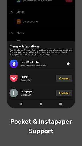 Pluma RSS Reader screenshot 3