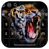 Neon Tiger Keyboard Theme 3.1