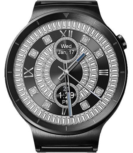 Diamond Glitz HD WatchFace Widget & Live Wallpaper 12 تصوير الشاشة