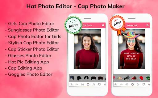 Hat Photo Editor - Cap Photo Maker screenshot 1