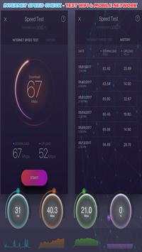 internet speed test : WiFi & Mobile Network screenshot 1