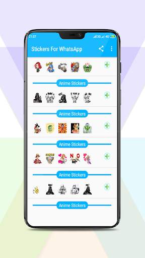 Anime Sticker Wa screenshot 3