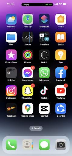 Launcher For iPhone 14 iOS 16 screenshot 4
