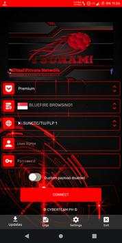 Tsunami VPN screenshot 1