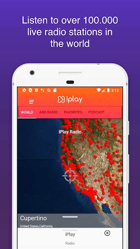 iPlay Radio : Record Download Garden скриншот 1