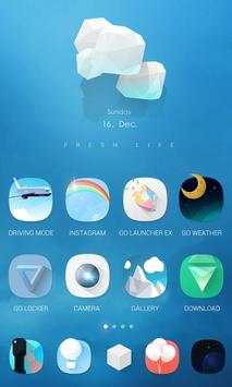 Cloud GO Launcher Theme screenshot 3