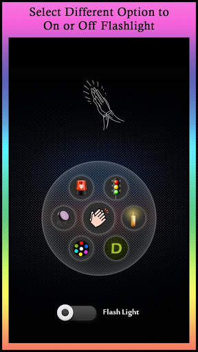 Clap to flash light on/off : Flash LED screenshot 2