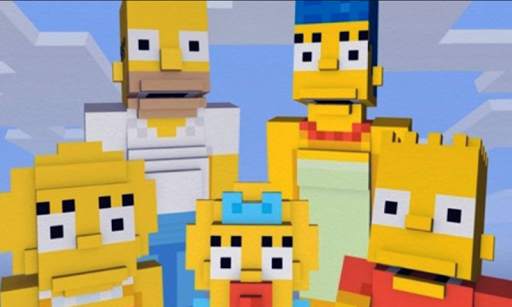 Bart in MCPE - Map Simpsons for Minecraft PE screenshot 1