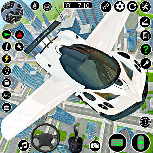 Flying Car Game driving icon