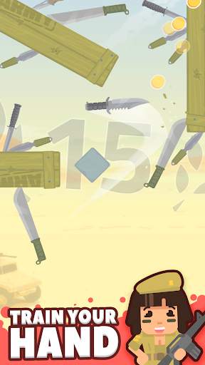 Knife Flip Challenge: Extreme smash hit simulator screenshot 2
