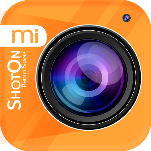 Shot On Stamp for Mi: Watermark Camera &amp; Gallery أيقونة