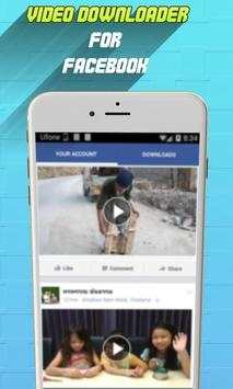 Video Downloader For Facebook screenshot 2