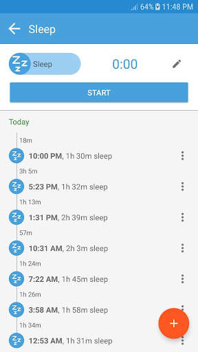 Baby tracker - feeding, sleep screenshot 5