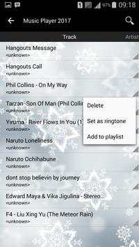 Music Player 2017 screenshot 2
