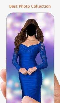 Long Dress Photo Montage 3 تصوير الشاشة