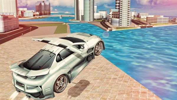 Extreme Car Racing:Flying game screenshot 11