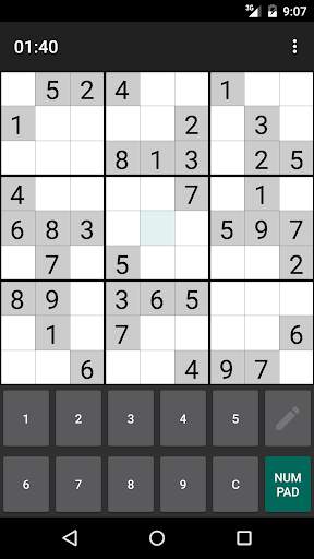 Open Sudoku screenshot 3