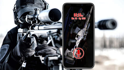Sniper Voice Screen Lock: Sniper Unlock By Voice screenshot 2