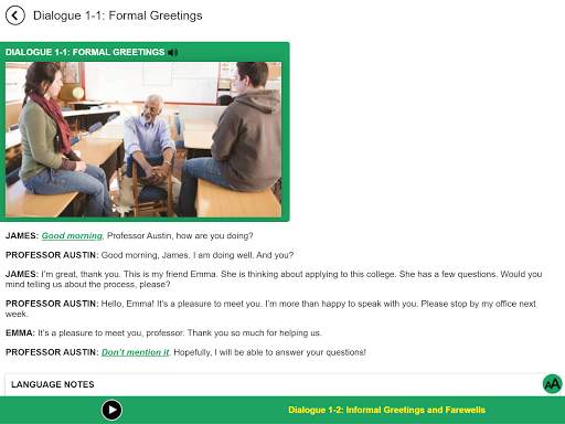 Everyday Conversations: Learning American English screenshot 5