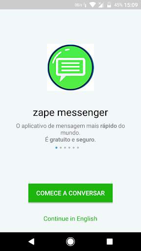zape conversar mensagem screenshot 1
