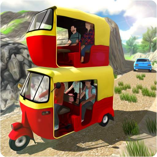 Tuk Tuk Rickshaw Driving Simulator Transport Games 1.0