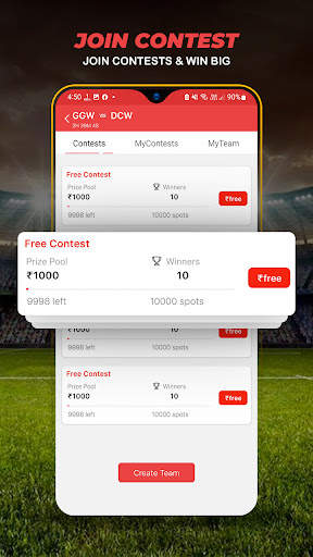 Team11 : Fantasy Cricket App screenshot 3