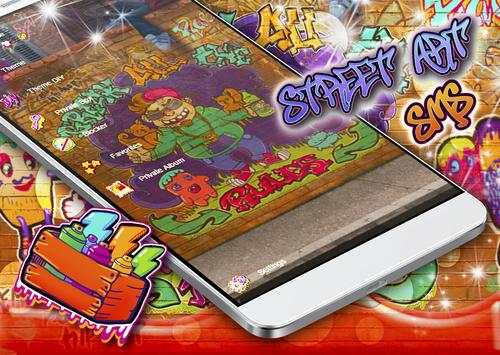 Graffiti Wall Art SMS screenshot 2