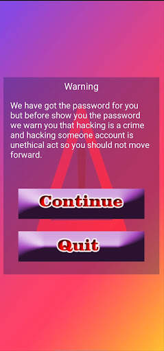 Insta Hacker password Prank screenshot 3