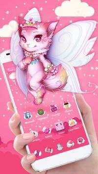 taffy Angel cat Theme screenshot 3