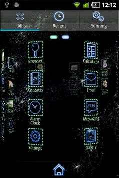 Futuristic GO Launcher EX screenshot 2