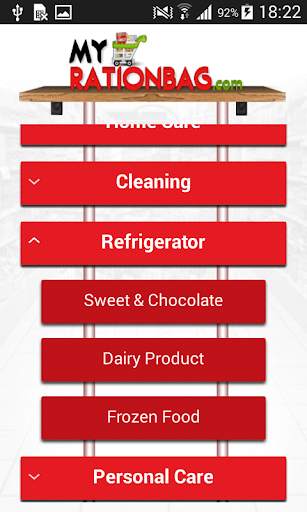 My Ration Bag screenshot 2